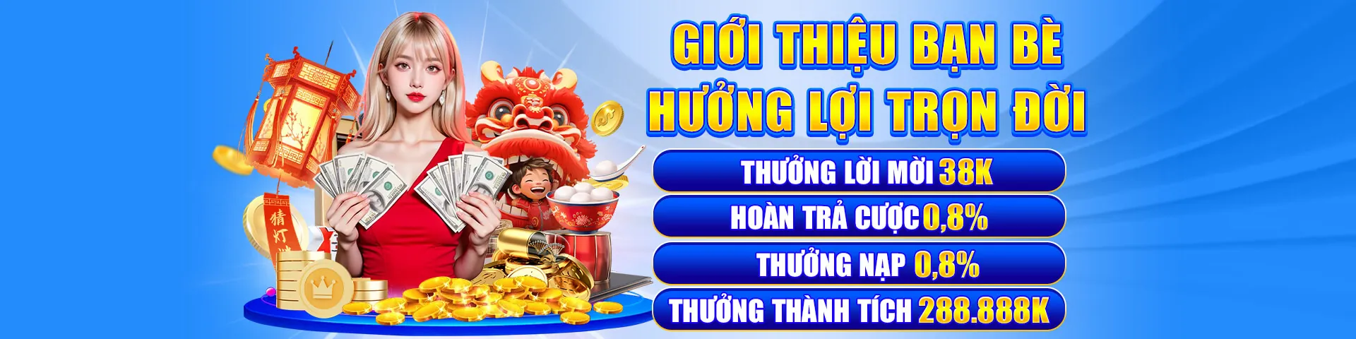 Sân vận động lớn với logo MU88 và biểu tượng cá cược thể thao, màu vàng và đỏ rực rỡ